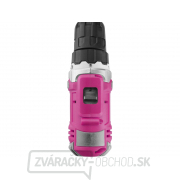 Aku vŕtací skrutkovač, ružový, 12V Li-ion, 1300mAh - sada v taške Aku vŕtací skrutkovač, ružový, 12V Li-ion, 1300mAh - sada v taške náhled