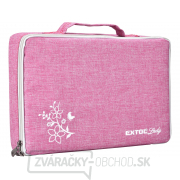 Aku vŕtací skrutkovač, ružový, 12V Li-ion, 1300mAh - sada v taške Aku vŕtací skrutkovač, ružový, 12V Li-ion, 1300mAh - sada v taške náhled