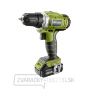 Aku vŕtací skrutkovač EXTOL 12V Li-ion s náradím, súprava 46ks náhled