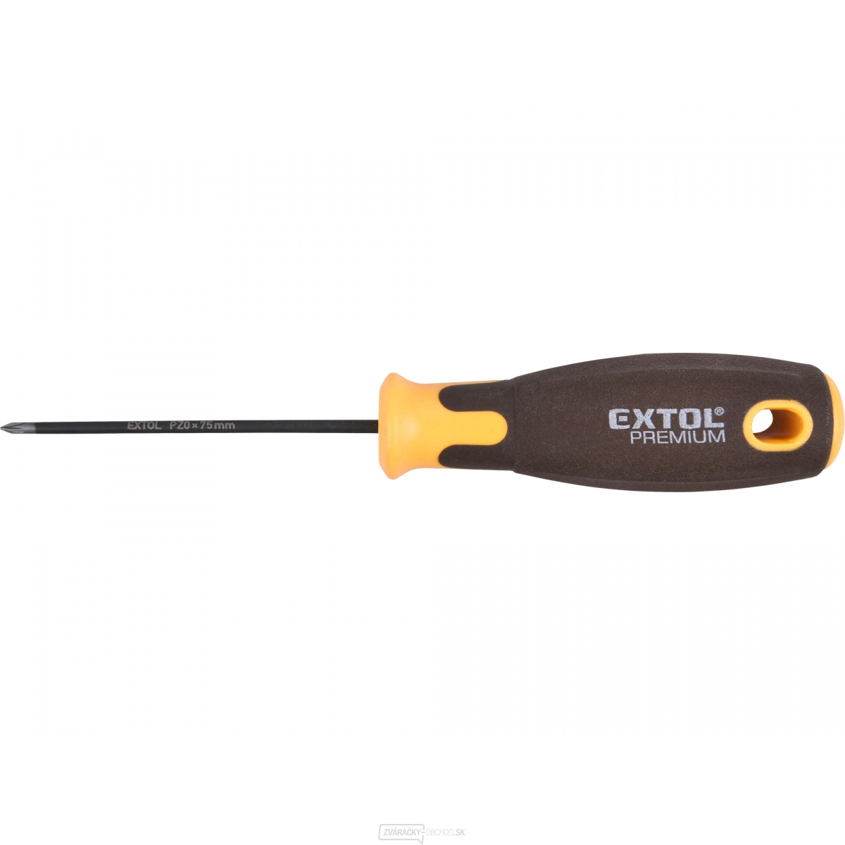 Skrutkovač krížový PZ SUPERGRIP, PZ 0x75mm, CrV