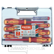 Skrutkovače elektrikárske sa skúšačkou, sada 7ks, 3x (-), 3x (PH), CrV náhled