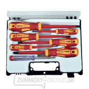 Skrutkovače elektrikárske sa skúšačkou, sada 7ks, 3x (-), 3x (PH), CrV gallery main image