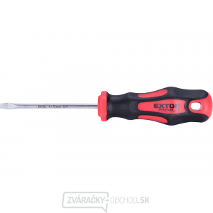 Skrutkovač plochý, (-) 4x75mm, CrV Skrutkovač plochý, (-) 4x75mm, CrV gallery main image