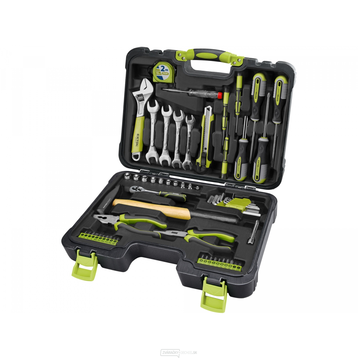 Sada 59ks náradia, CrV, 1/4"
