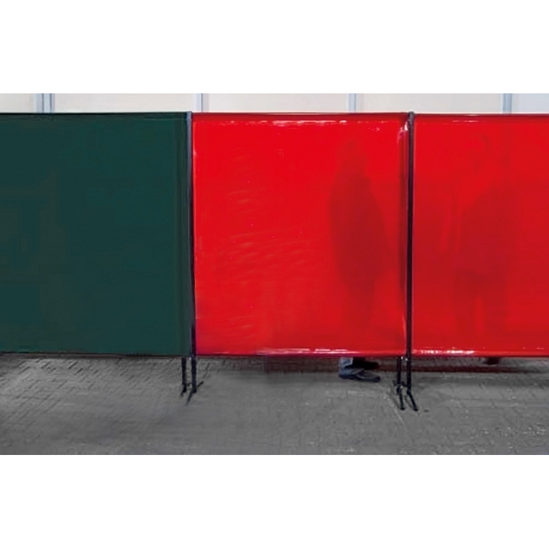 E-shop Schweißkraft TransEco ochranná zástena 2050 V, červená 2050 × 1870 mm 1612000