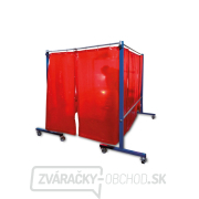 TransFlex ochranná zástena, červená 3700 × 1950 mm Náhľad