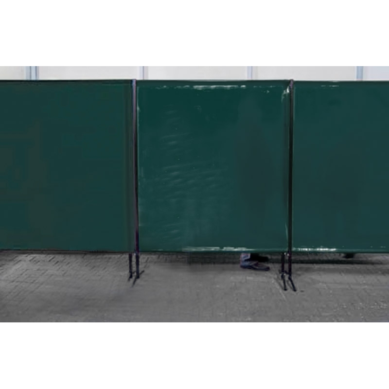 E-shop Schweißkraft TransEco ochranná zástena 1450 V, tmavo zelená 1450 × 1870 mm 1611451