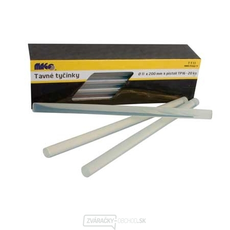 Tavné tyčinky 11 x 200 mm k pištoli TP16 - 20 ks Tavné tyčinky 11 x 200 mm k pištoli TP16 - 20 ks gallery main image