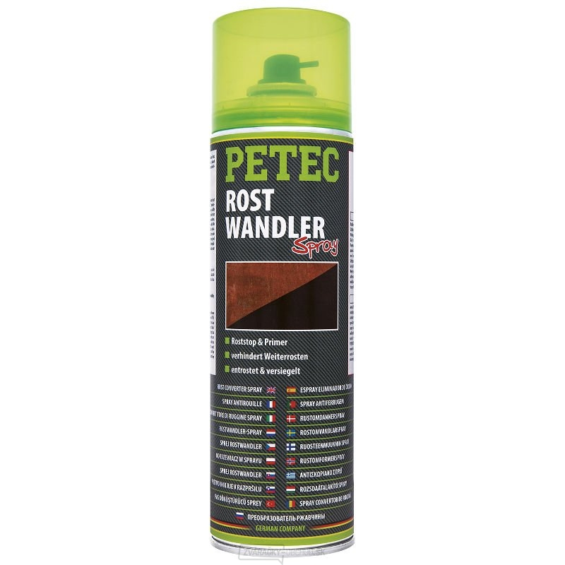 Odstraňovač korózie s ochranným účinkom - PETEC Rostwandler Spray