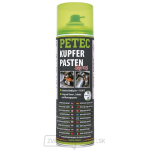Mazivo s obsahom medi v spreji - PETEC Kupferpasten spray Mazivo s obsahom medi v spreji - PETEC Kupferpasten spray gallery main image