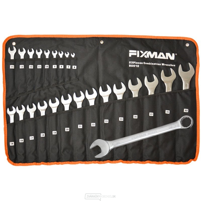 Sada očkoplochých kľúčov FIXMAN B0910