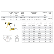 Prenosná hydraulická ohýbačka rúrok so stojanom HHW-3F Náhľad