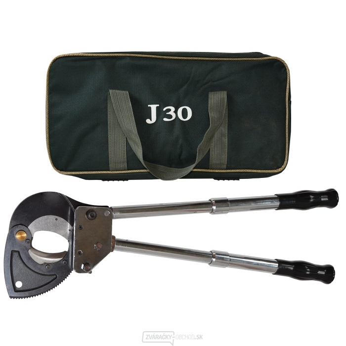 Ráčnové nožnice na strihanie káblov HCC-30J