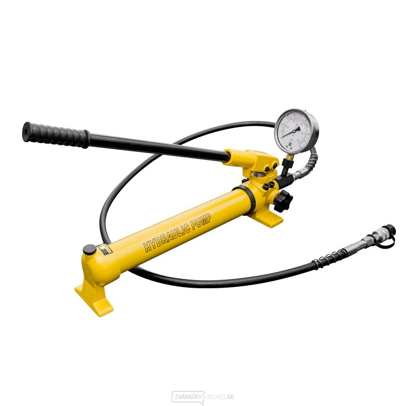Ručná hydraulická pumpa dvojrýchlostné s tlakomerom HHB-700B