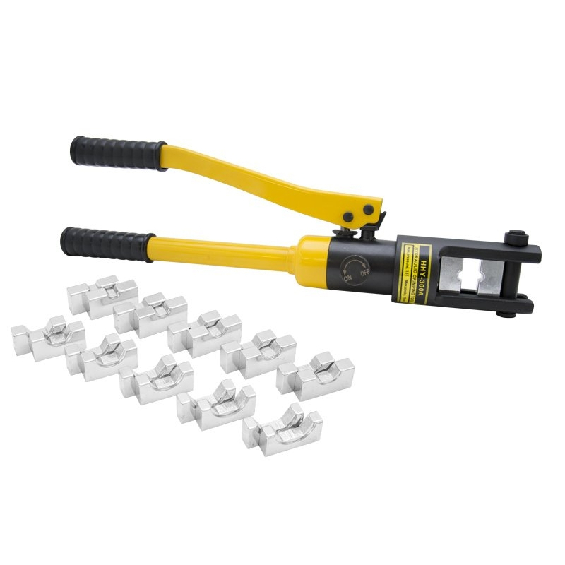 Genborx Pákové hydraulické krimpovacie kliešte pre rúrkové káblové oká a spojky HHY-300A 890600HHY300A