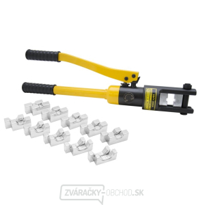 Pákové hydraulické krimpovacie kliešte pre rúrkové káblové oká a spojky HHY-300A gallery main image