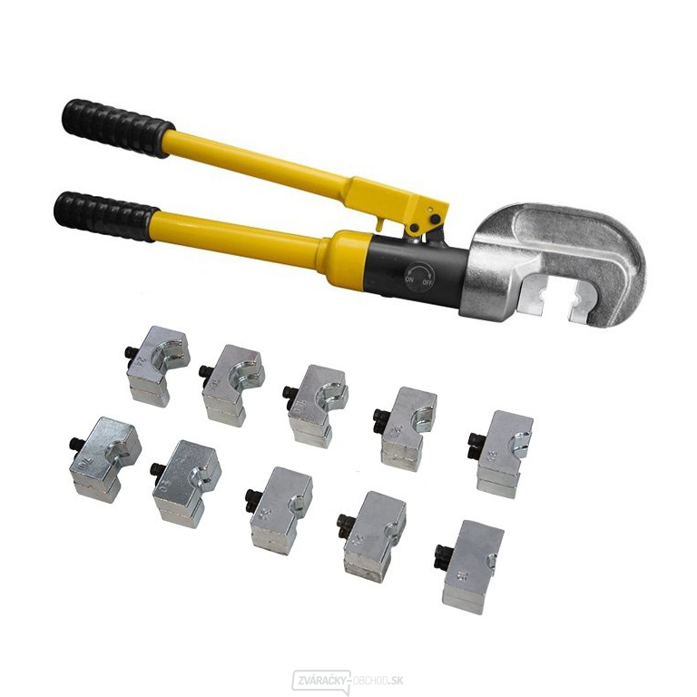 Pákové hydraulické krimpovacie kliešte pre rúrkové káblové oká a spojky HHY-300C