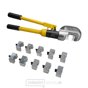 Pákové hydraulické krimpovacie kliešte pre rúrkové káblové oká a spojky HHY-300C gallery main image