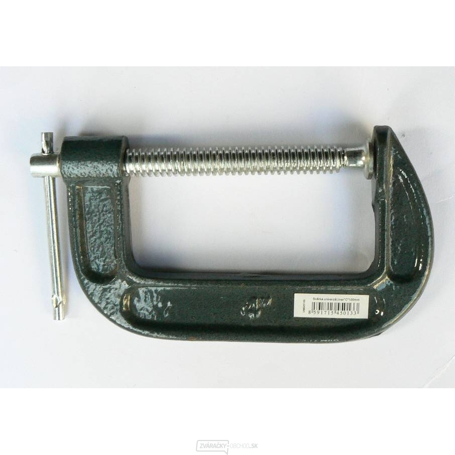 Svorka univerzálny tvar "C" - 100 mm