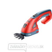 Nožnice na trávu a živé ploty aku s teleskopickou násadou, 7,2V Li-ion, 1500mAh náhled