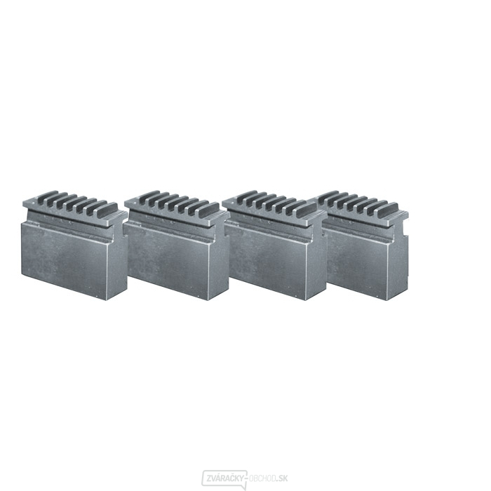 Měkké čelisti pro 4-čelisťové sklíčidlo Ø 125 mm