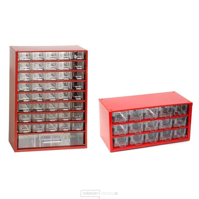 Set skriniek 6703C + 6740C - červená