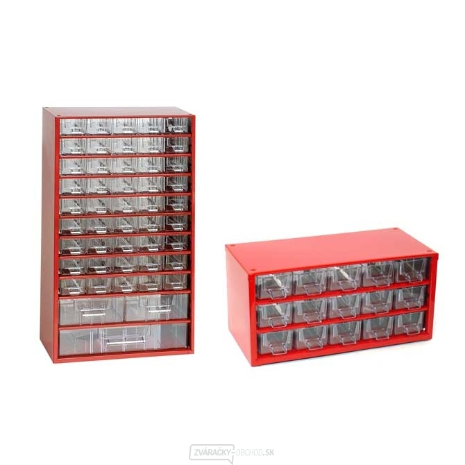 Set skriniek 6744C + 6740C - červená