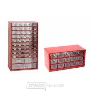 Set skriniek 6744C + 6740C - červená Set skriniek 6744C + 6740C - červená gallery main image