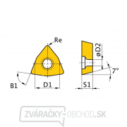 Břitové destičky W/80°, 5 ks gallery main image