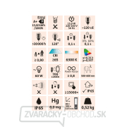 Svetlo LED, domové, s pohybovým čidlom, 700lm náhled