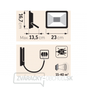 Reflektor LED, 3200lm, Economy náhled