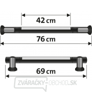Lampa montážne 1200lm, 75cm, rotačné a kĺbová náhled