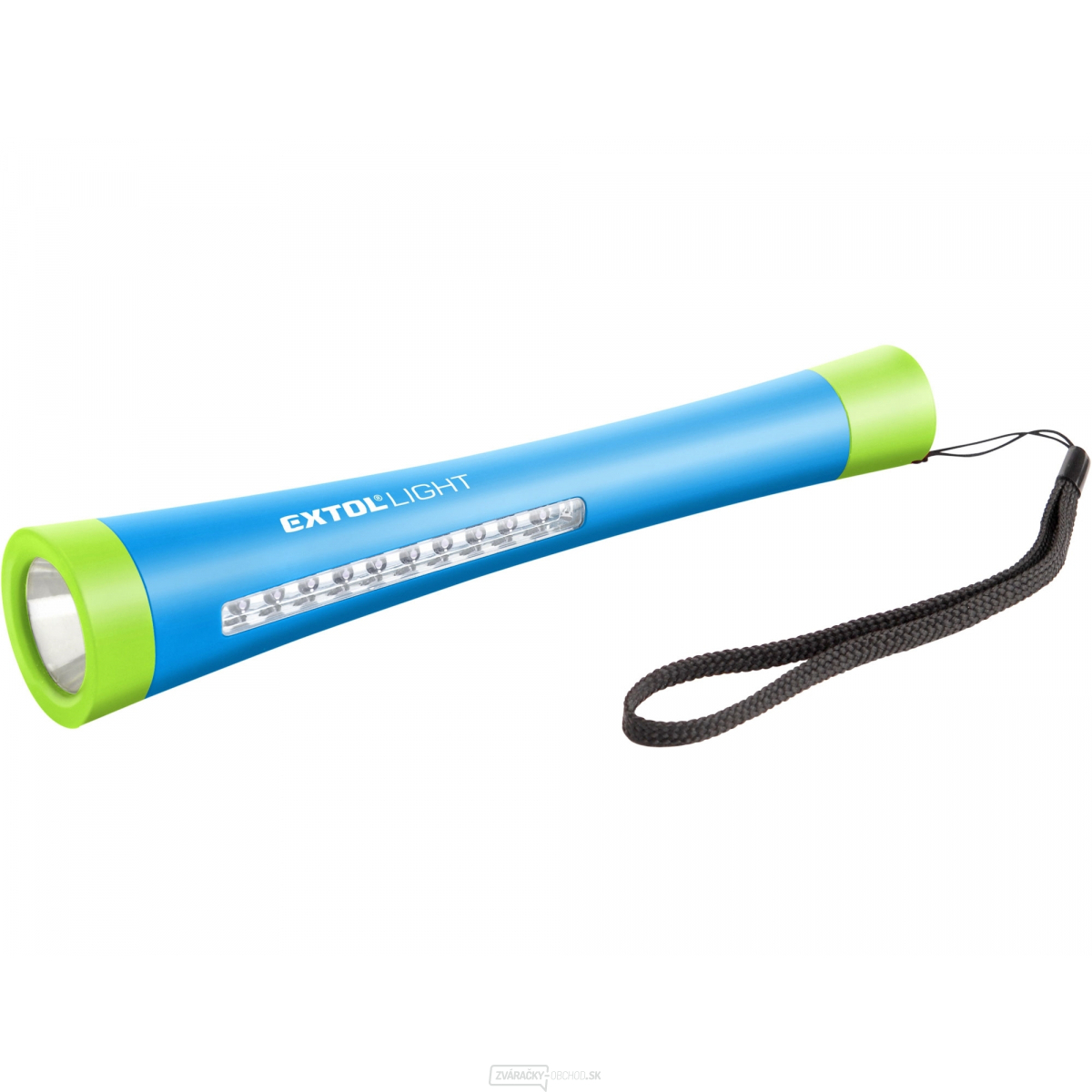 Svietidlo 1W + 10 LED s magnetom, 3x AAA