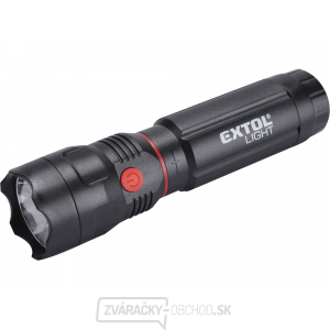 Svietidlo 100lm CREE + 150lm COB s magnetom, CREE 3W XPE LED, 3W COB, 4x AAA gallery main image