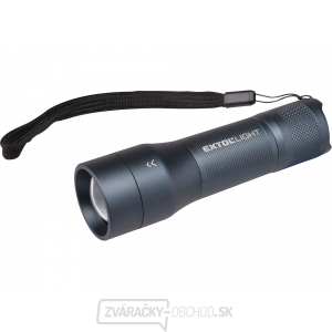 Svietidlo 250l CREE XPG, zoom, 3x AAA