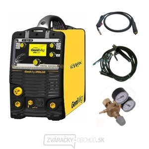 GeniMig 250 LCD KOWAX + zváracie káble + horák + ventil gallery main image