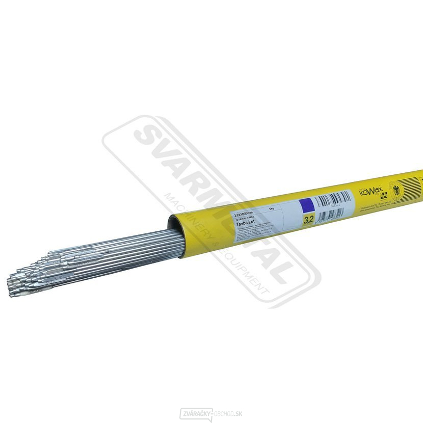 Zvárací drôt KOWAX 308Lsi TIG 3,2/1000 mm 1 kg Zvárací drôt KOWAX 308Lsi TIG 3,2/1000 mm 1 kg gallery main image