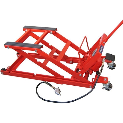 Paralelogramový hydraulicko- pneumatický pojazdný zdvihák ZD0