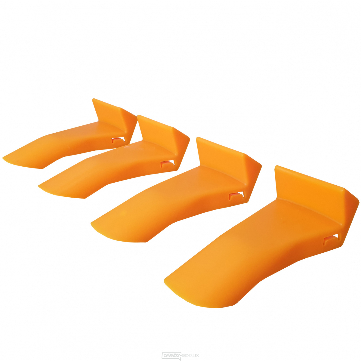 Plastové ochrany na čeľuste - 4 ks