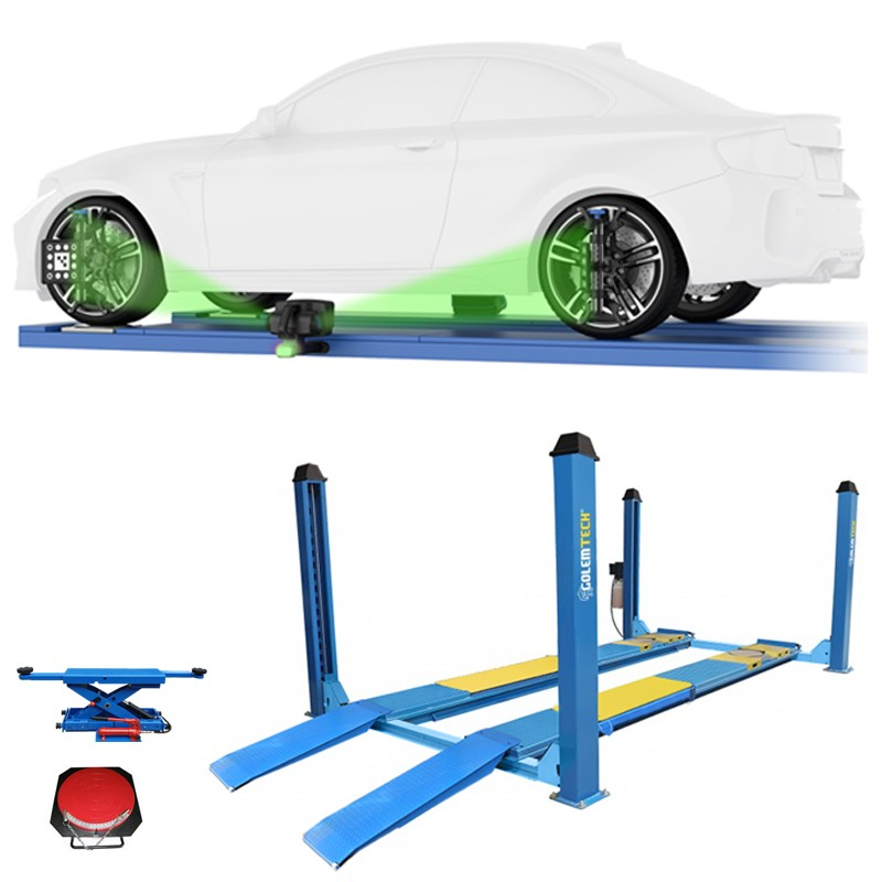 Golemtech SET 5 MAXI- magnetická geometria + štvorstĺpový zdvihák za zvýhodnenú cenu se5m