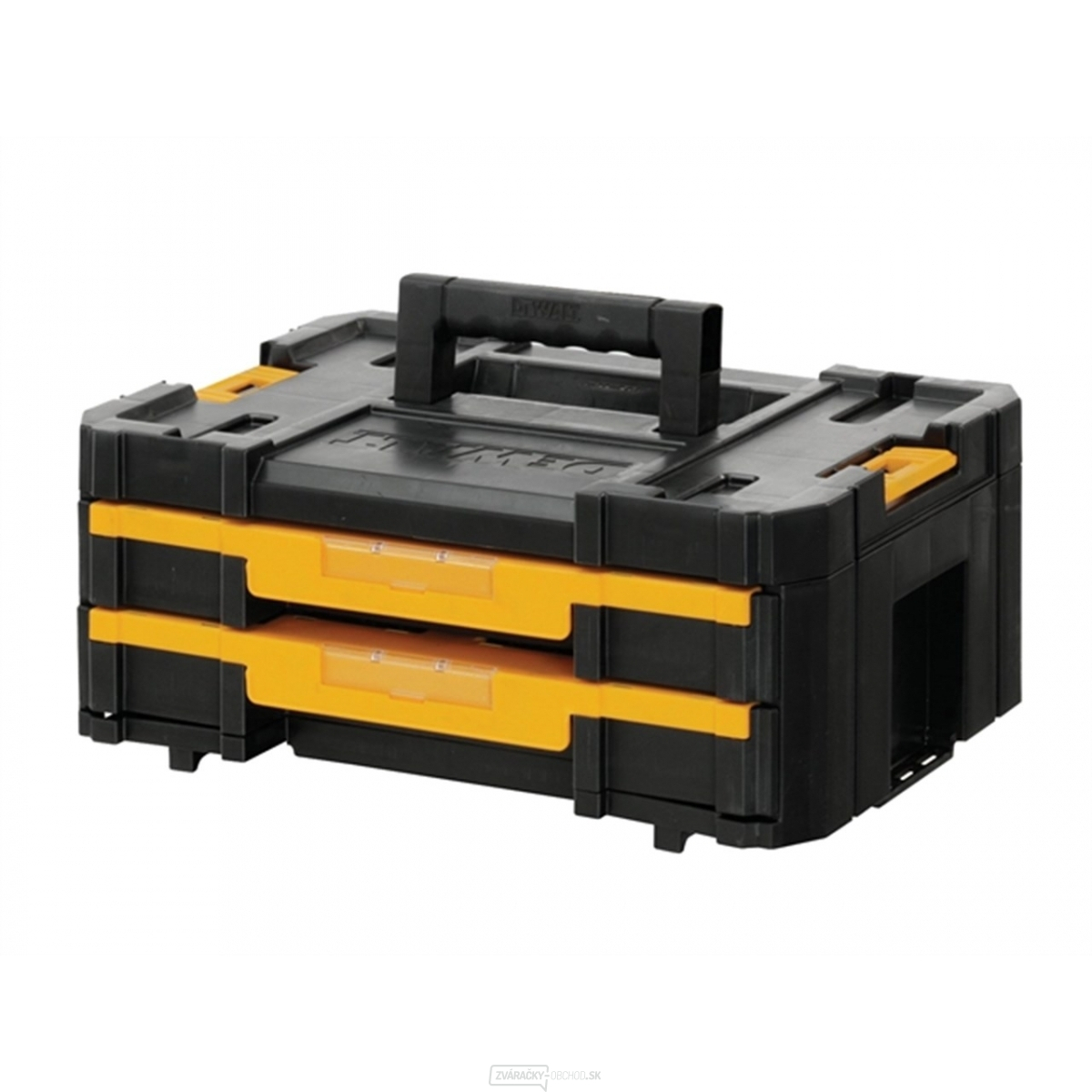 DWST1-70706 Kufor TSTAK IV s dvoma zásuvkami, 8l DeWALT