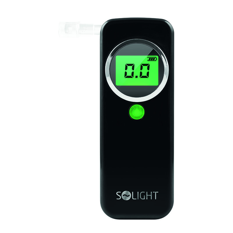Solight alkohol tester, 0,0 - 1,5 ‰ BAC, citlivosť 0,2 ‰ 1T07