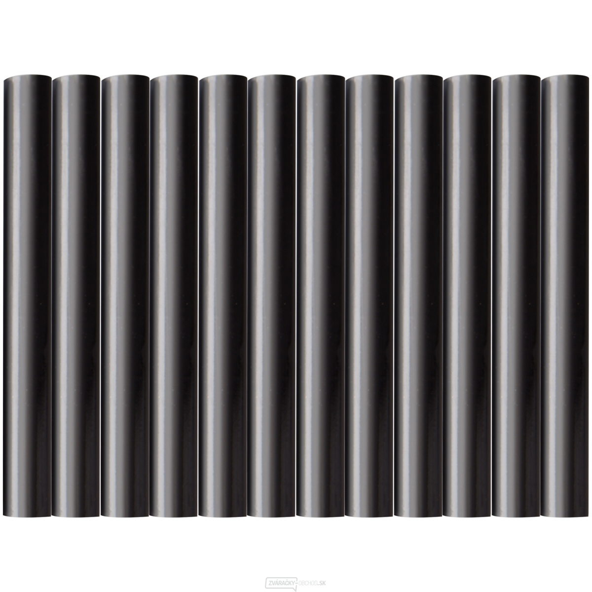 Tyčinky tavné, čierna farba, ∅ 11x100mm - 12ks