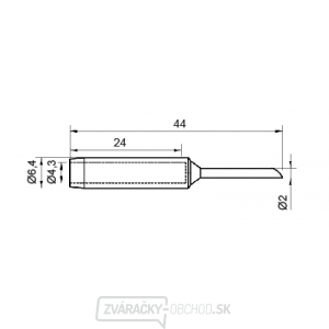 Hrot N9-2 pre spájky ZD-8916, ZD-8917B, ZD-8922, ZD-8936 gallery main image
