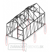 Sada 8 zemní vruty  (modely 8x7, 8x10, 8x12, 6700 - 9900) gallery main image