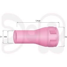 E-shop Binzel Keramická hubice 36 mm NW 8 ABITIG BG 1 777.2172