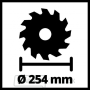 Píla pokosová s pojazdom TC-SM 2531/1 U Einhell Classic náhled