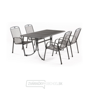 MWH Banis 4+ sestava nábytku z tahokovu (4x židle Savoy, 1x stůl Universal 145)