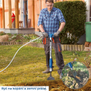 Pneumatický multifunkčný nástroj 5 v 1 AERO 2 SPADE Scheppach Náhľad