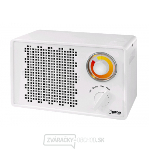 Teplovzdušný ventilátor Euro Heat-BOOST 1500 s bluetooth reproduktorom